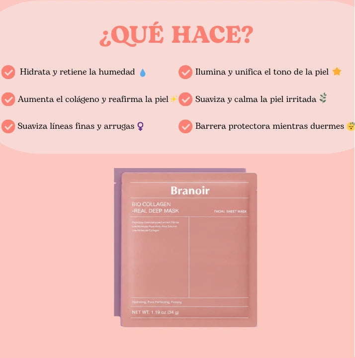 Mascarilla | Bio-Collagen Real Deep 3+2